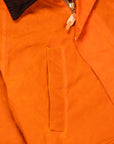 Manifattura Ceccarelli Rain Caban Wax cloth Orange