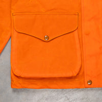 Manifattura Ceccarelli Rain Caban Wax cloth Orange