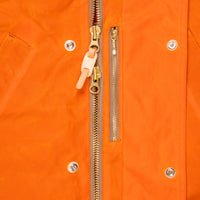 Manifattura Ceccarelli Rain Caban Wax cloth Orange