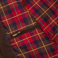 Manifattura Ceccarelli Rain Caban Wax cloth Orange