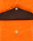 Manifattura Ceccarelli Rain Caban Wax cloth Orange