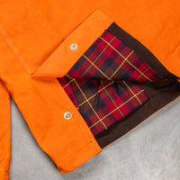 Manifattura Ceccarelli Rain Caban Wax cloth Orange