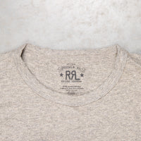 RRL Short Sleeve Logo T-shirt Heather grey