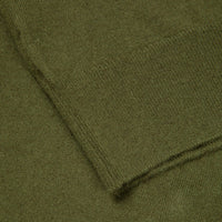 William Lockie Oxton Cashmere V-Neck Loden