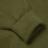 William Lockie Oxton Cashmere V-Neck Loden