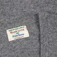 William Lockie Oxton Cashmere V-Neck Dolomite