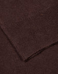 William Lockie Oxton Cashmere V-Neck Ebony