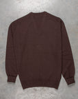 William Lockie Oxton Cashmere V-Neck Ebony