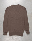 William Lockie Oxton Cashmere Crew Neck Pepperpot