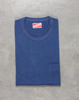 The Real McCoy's Pocket Tee Marine Blue