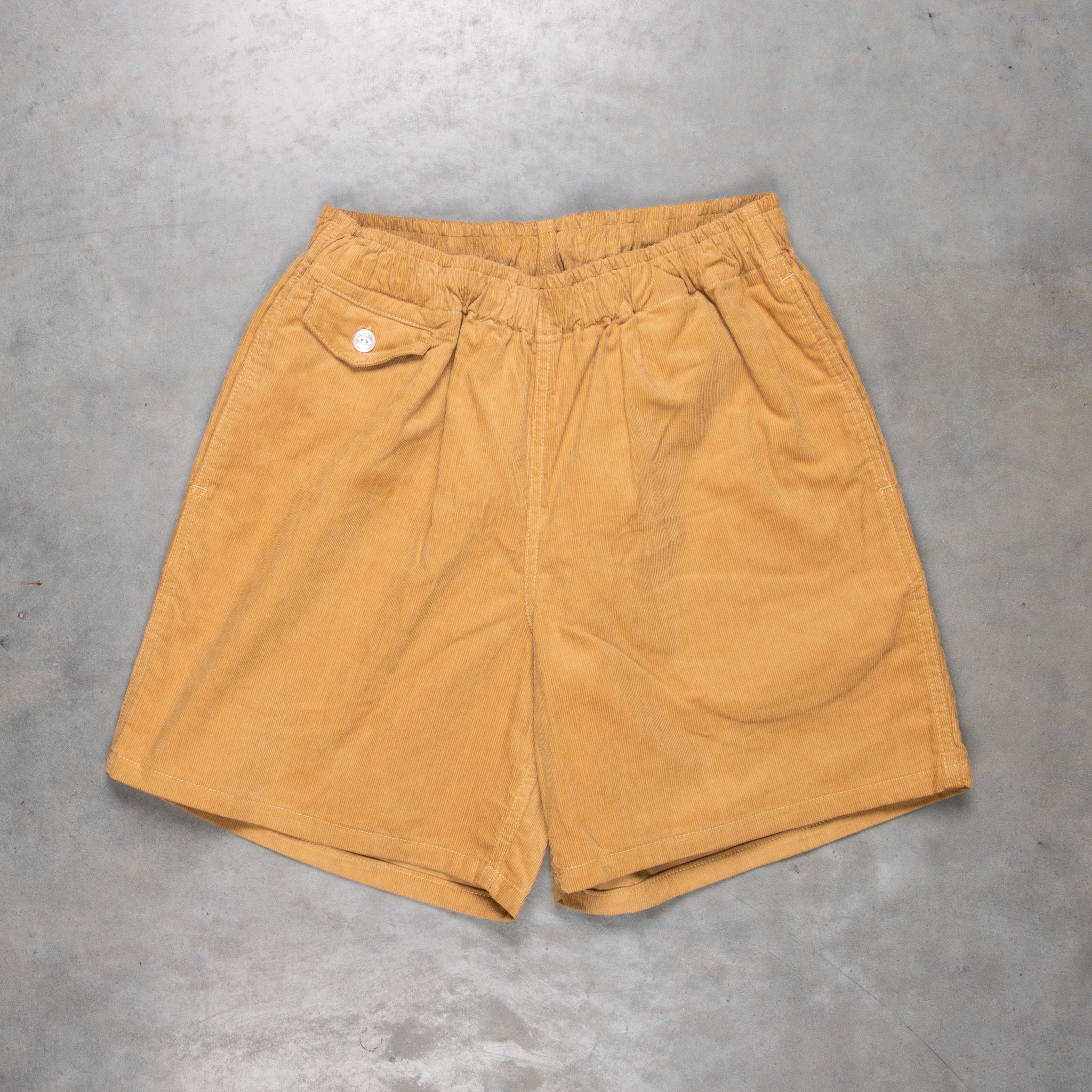 The Real McCoy s Summer Corduroy Swim Shorts Beige Frans Boone Store