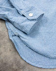 Engineered Garments Work Shirt Light Blue 4.5oz Cotton Chambray