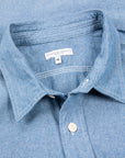 Engineered Garments Work Shirt Light Blue 4.5oz Cotton Chambray