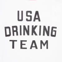 The Real McCoy´s USA Drinking Team Tee White