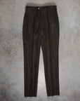 Orgueil OR-1093 Harris Tweed Trousers Dark Green