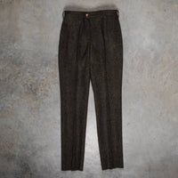 Orgueil OR-1093 Harris Tweed Trousers Dark Green