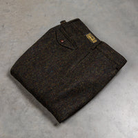 Orgueil OR-1093 Harris Tweed Trousers Dark Green