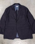 Engineered Garments Ivy Blazer Navy Linen Twill