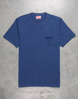 The Real McCoy's Pocket Tee Marine Blue