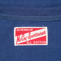 The Real McCoy's Pocket Tee Marine Blue