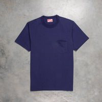 The Real McCoy's Pocket Tee Navy
