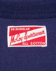 The Real McCoy's Pocket Tee Navy