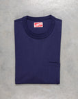 The Real McCoy's Pocket Tee Navy