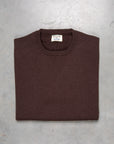 William Lockie Oxton Cashmere Crew Neck Ebony