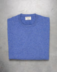 William Lockie Oxton Cashmere Crew Neck Lapis