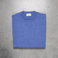 William Lockie Oxton Cashmere Crew Neck Lapis