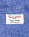 William Lockie Oxton Cashmere Crew Neck Lapis