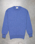 William Lockie Oxton Cashmere Crew Neck Lapis