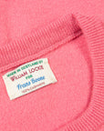 William Lockie Oxton Cashmere Crew Neck Venetian Rose