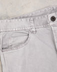 James Perse 5-Pocket Brushed Twill Silver grey