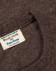 William Lockie Oxton Cashmere Crew Neck Pepperpot