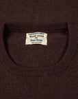 William Lockie Oxton Cashmere Crew Neck Ebony