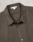 James Perse Standard Shirt Dark Olive