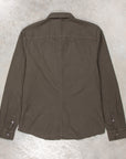 James Perse Standard Shirt Dark Olive