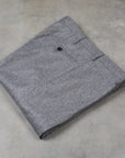 Rota Pantaloni medium Rise Slim Fit Lightweight Flannel Grigio Medio