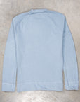 James Perse Vintage Fleece Raglan Sweat Bluestone