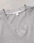 James Perse V neck tee Silver Grey
