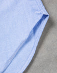 Gitman Vintage button-down shirt blue Oxford
