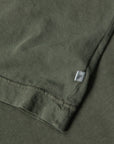 James Perse Crew Neck Pocket Tee Dark Olive