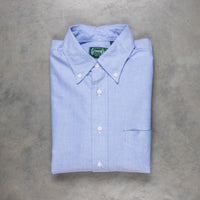 Gitman Vintage button-down shirt blue Oxford