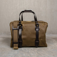 Croots Vintage Waxed Canvas Holdall Olive - Medium