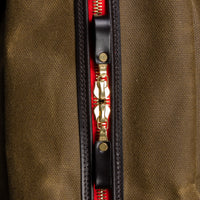 Croots Vintage Waxed Canvas Holdall Olive - Medium