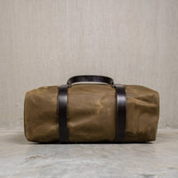 Croots Vintage Waxed Canvas Holdall Olive - Medium