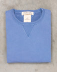 Remi Relief Special Finish Sweat Crew Neck Faded Blue Exclusive