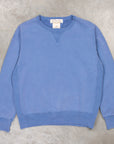 Remi Relief Special Finish Sweat Crew Neck Faded Blue Exclusive