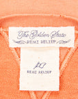 Remi Relief Special Finish Sweat Crew Neck Faded Orange